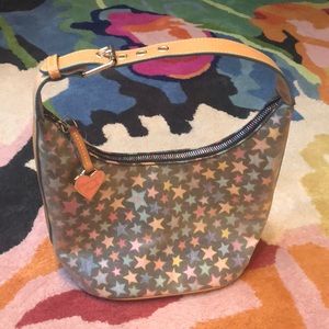 Dooney and Burke Y2K early 2000s star print purse